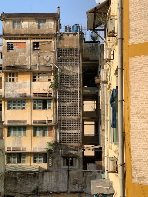 Urban architecture representing local and global reach